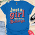 Just a girl who loves bulldogs - V10 - 3D Blocks T-Shirt